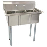 Omcan - Three Compartment Sink