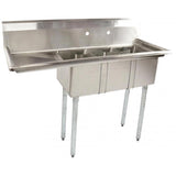 Omcan - Three Compartment Sink