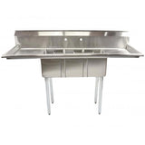 Omcan - Three Compartment Sink