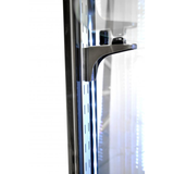 Omcan RS-CN-0400-R - 27" Floor Model Full Service Refrigerated Bakery Case - 14 Cu. Ft.