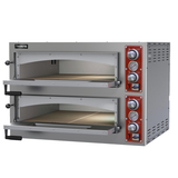 Trento PE-IT-0038-D - Economy Double Deck Electric Pizza Oven - 27" x 27" x 6" Decks
