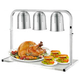 Omcan FW-CN-0825 - 3-Bulb Infrared Food Heat Lamp - 110v, 750w