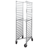Omcan 43474 - Nesting Aluminum Sheet Pan Rack with 20 Slides