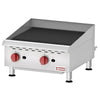 Omcan CE-CN-CBR24 - 24" Gas Radiant Charbroiler - 80,000 BTU