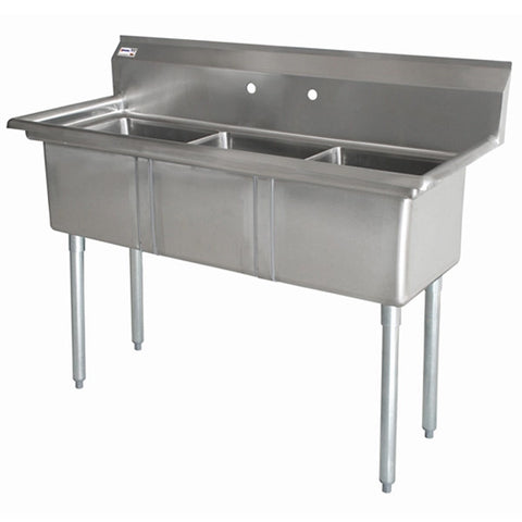 Omcan - Three Compartment Sink