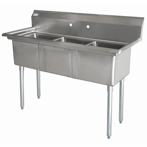 Omcan - Three Compartment Sink