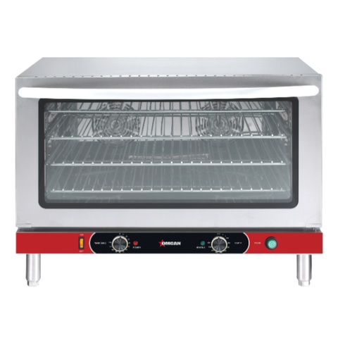 Omcan CE-CN-0004-C - Full Size Countertop Convection Oven - 4 Shelves, 3.5 Cubic Feet