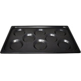 Omcan 44365 - 12" x 20" Non-Stick Aluminum Multi-Baker Pan for Combi Ovens