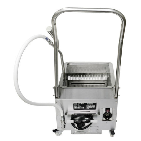 Omcan OF-CN-0030 - Mobile Fryer Oil Filtration System - 23-Litre Capacity