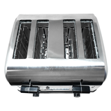 Omcan CE-CN-0003-A - Four Slot Commercial Pop-Up Toaster - Light Duty
