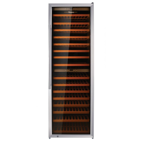 Omcan WC-CN-0181-D - Dual Zone Wine Cooler - 181 Bottles