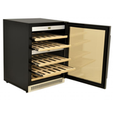 Omcan WC-CN-0040-D - Dual Zone Wine Cooler - 40 Bottles
