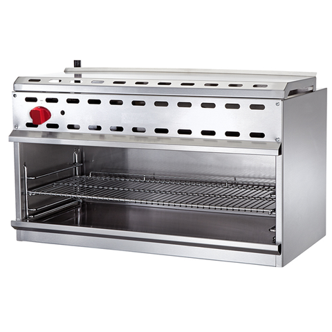 Omcan FW-CN-0024 - 24" Gas Cheesemelter - 20,000 BTU