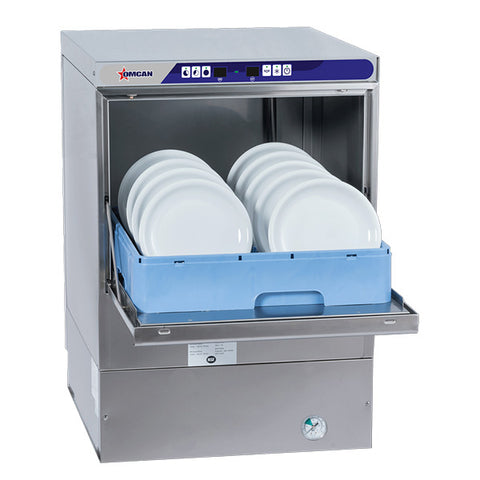 Omcan CD-GR-0500 - High Temperature Undercounter Dishwasher - 208-240v