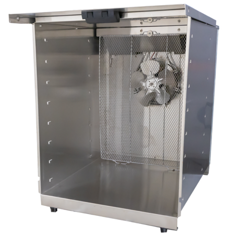 Omcan CE-CN-0016-D - Food Dehydrator with 16 Trays and Manual Controls