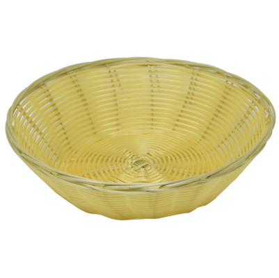 Omcan 47195 - Round Woven Basket - Natural Colour