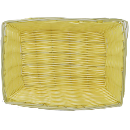 Omcan 47198 - Rectangular Woven Basket - Natural Colour