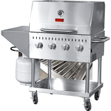 Omcan CE-CN-0030-S - 29" Mobile Commercial Outdoor Grill
