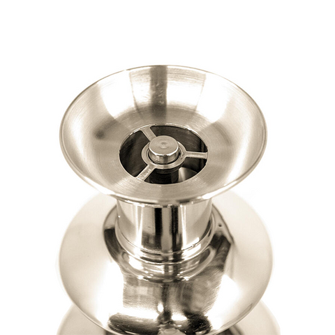 Omcan CF-CN-0004 - 4-Tier Stainless Steel Chocolate Fountain - 8.8 lb Chocolate Capacity