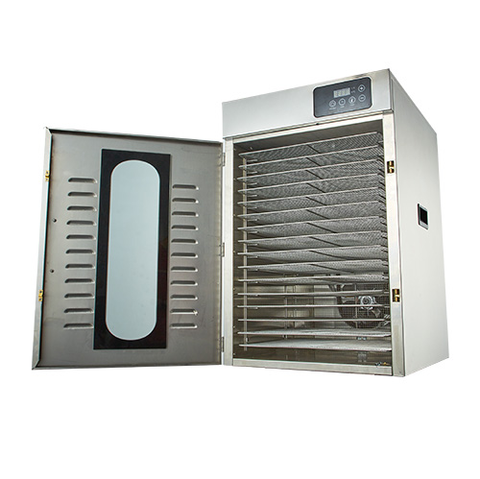 Omcan CE-CN-0016-E - Food Dehydrator with 16 Trays and Digital Controls