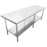Omcan - Standard Stainless Steel Work Table with Undershelf - 30" Deep