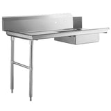 Omcan - Stainless Steel Soiled Dish Table with 1 Sink