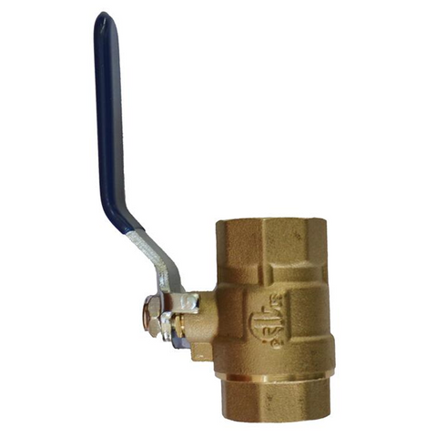 Omcan 47775 - 36" Natural Gas Hose with 0.75" NPT Valve & Connection Kit