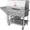 Omcan CE-CN-0036-S - 35" Mobile Commercial Outdoor Grill