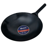 Omcan - Cast Iron Mandarin Wok with One Handle