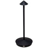Omcan - Rechargeable LED Table Lamp with Small Arrow Shade - Aluminum