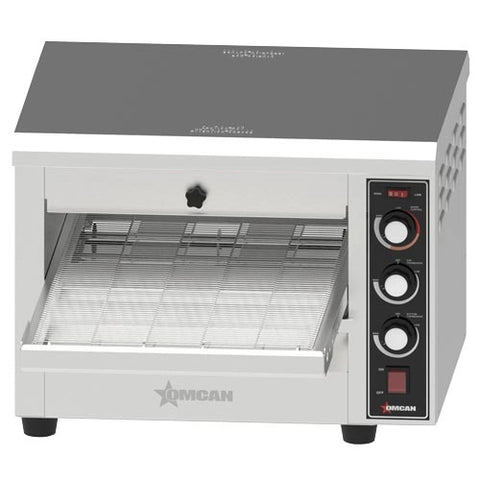 Omcan CE-CN-0356 - Electric Conveyor Oven - 15" Wide Belt, 18" Cooking Chamber