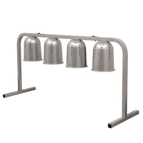 Omcan FW-CN-1000 - 4-Bulb Infrared Food Heat Lamp - 110v, 1000w