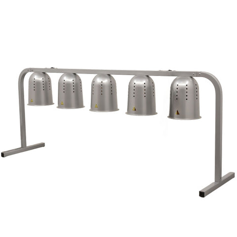 Omcan FW-CN-1250 - 5-Bulb Infrared Food Heat Lamp - 110v, 1250w