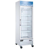 Omcan FR-CN-0012-HC - 27.2" Single Glass Door Display Freezer - 13 Cu. Ft.
