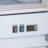 Omcan FR-CN-0790-HC - 31" Single Glass Door Display Freezer - 23 Cu. Ft.