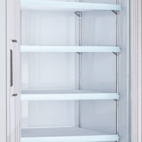 Omcan FR-CN-0790-HC - 31" Single Glass Door Display Freezer - 23 Cu. Ft.