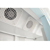 Omcan FR-CN-1250-HC - 49.2" Double Glass Door Display Freezer - 29 Cu. Ft.