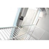 Omcan FR-CN-1250-HC - 49.2" Double Glass Door Display Freezer - 29 Cu. Ft.