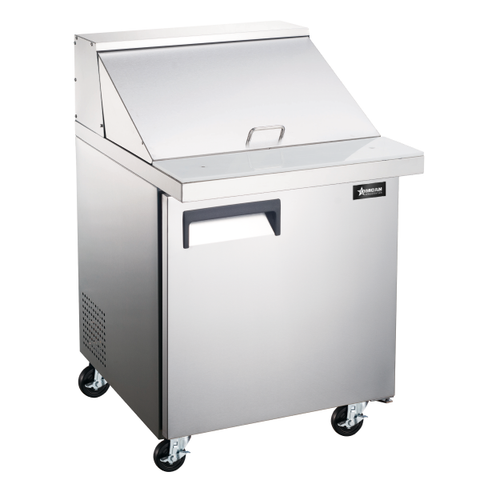 Omcan PT-CN-0711-HC - 27.5" Mega Top Refrigerated Prep Table with One Door