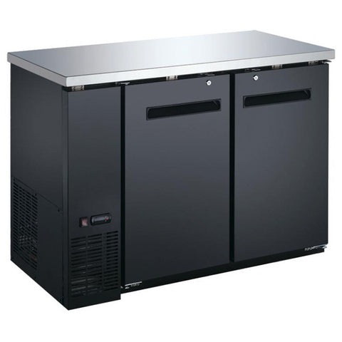 Omcan BB-CN-0012-SH - 48" Two Door Bar Cooler - 11.8 Cubic Feet