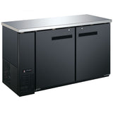 Omcan BB-CN-0016-SH - 60" Two Door Bar Cooler - 15.8 Cubic Feet