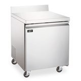 Omcan FR-CN-0686-BS-HC - 27" Worktop Freezer with One Door - 5 Cu. Ft.
