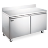 Omcan FR-CN-1219-BS-HC - 47.2" Worktop Freezer with Two Doors - 11 Cu. Ft.