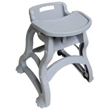 Omcan 80163 - Polypropylene Restaurant High Chair with Seat Belt