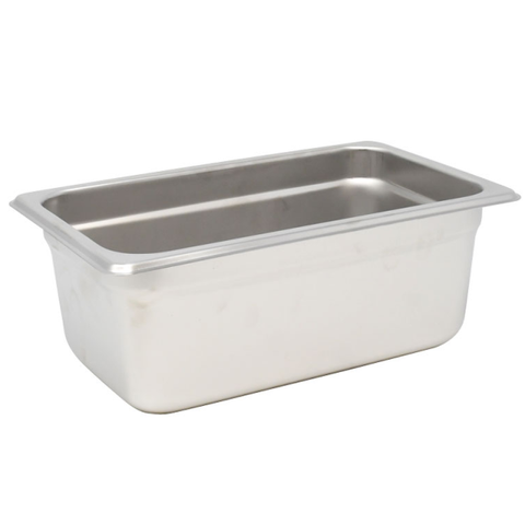 Omcan - 1/4-Size Stainless Steel Hotel Pan