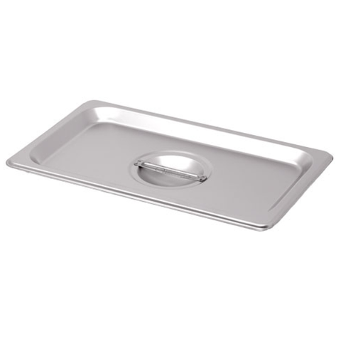 Omcan - 1/4-Size Stainless Steel Hotel Pan Cover