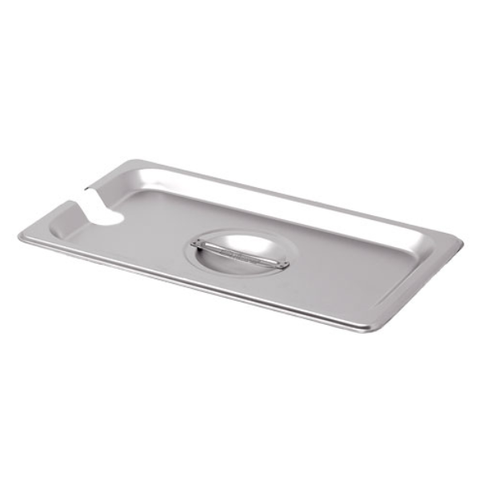 Omcan - 1/4-Size Stainless Steel Hotel Pan Cover