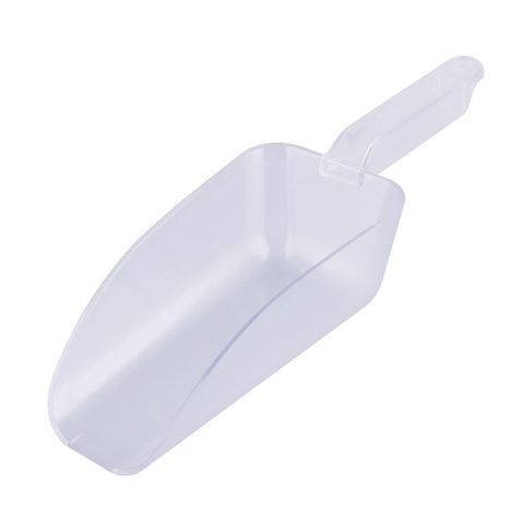 Omcan - Clear Flat-Bottom Polycarbonate Scoop