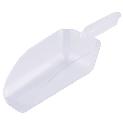 Omcan - Clear Flat-Bottom Polycarbonate Scoop