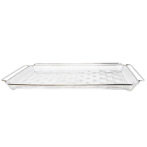 Omcan 80631 - 12" x 20" Stainless Steel French Fry Tray for Combi Ovens